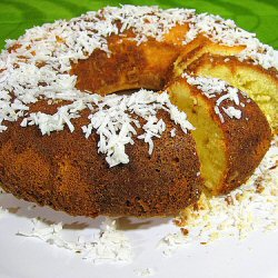 Cake à la confiture et noix de coco