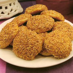 Cookies aux grains de sésame