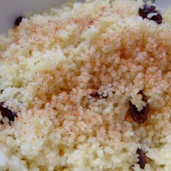 Couscous aux raisins secs