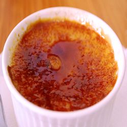 Crème brûlée à la vanille