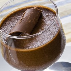 Mousse au chocolat amer