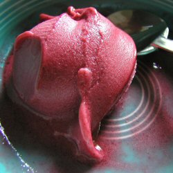 Sorbet à la framboise