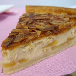 Tarte aux amandes et aux bananes