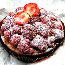 Tartelettes chocolat framboise