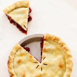 Tourte aux fruits rouges