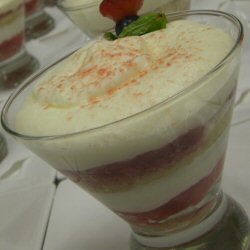 Verrine à la fraise et mascarpone