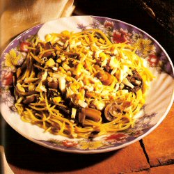 Spaghettis aux champignons