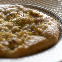 Tarte aux poireaux