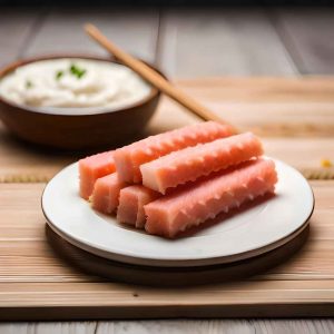 Bâtonnets de surimi et mayonnaise