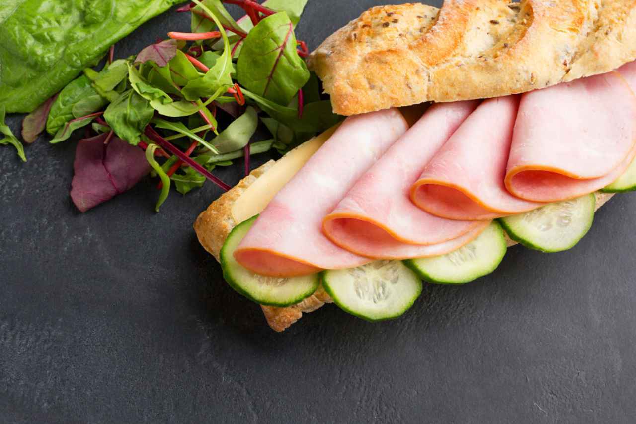 sandwich jambon blanc