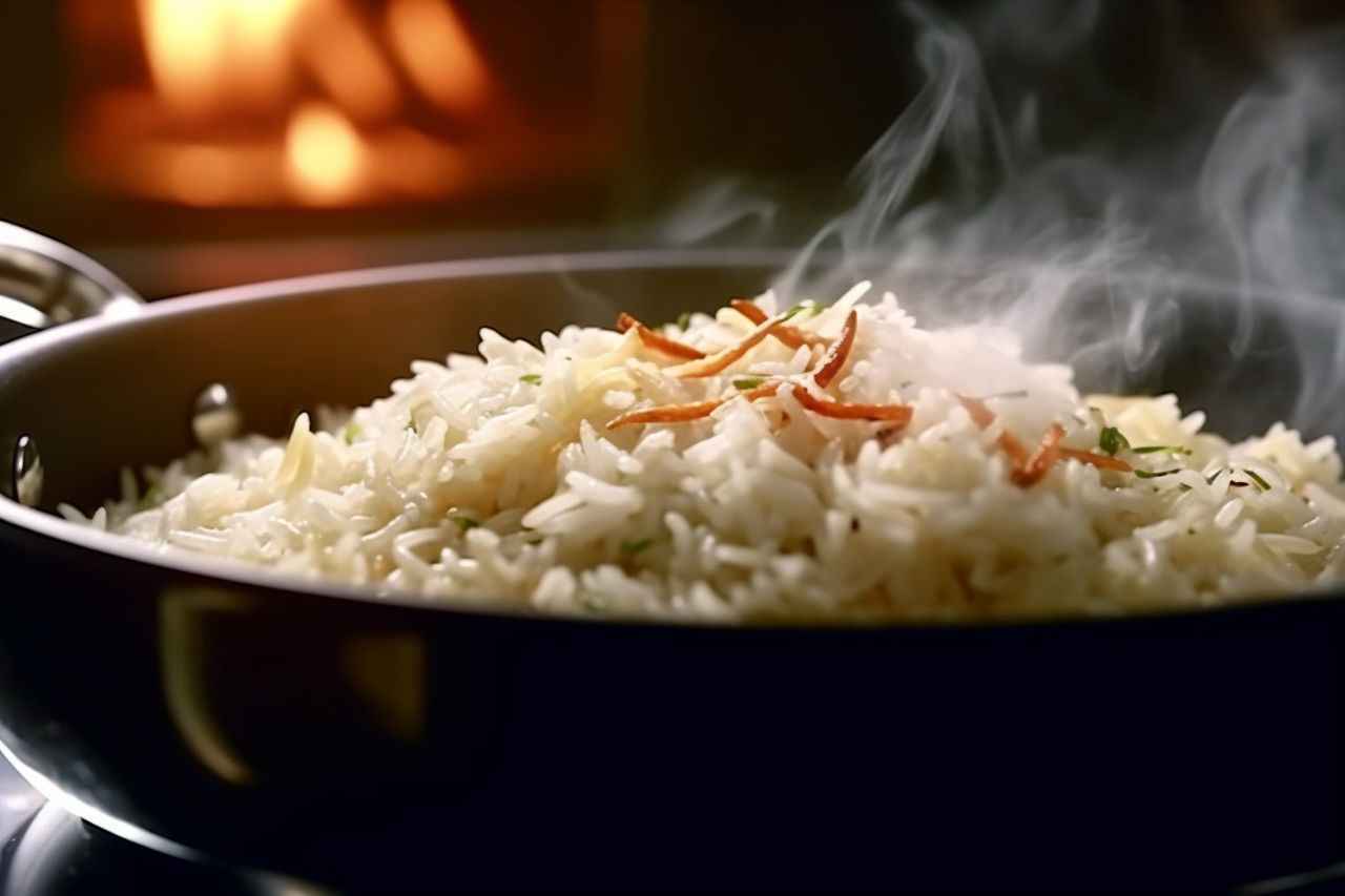 Cuisson du riz pilaf